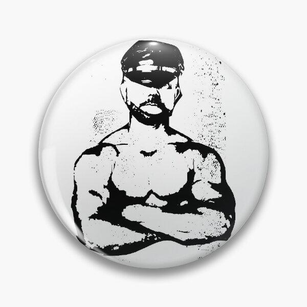Item preview, Distressed sexy gay Leather Daddy designed and sold by blueveins.