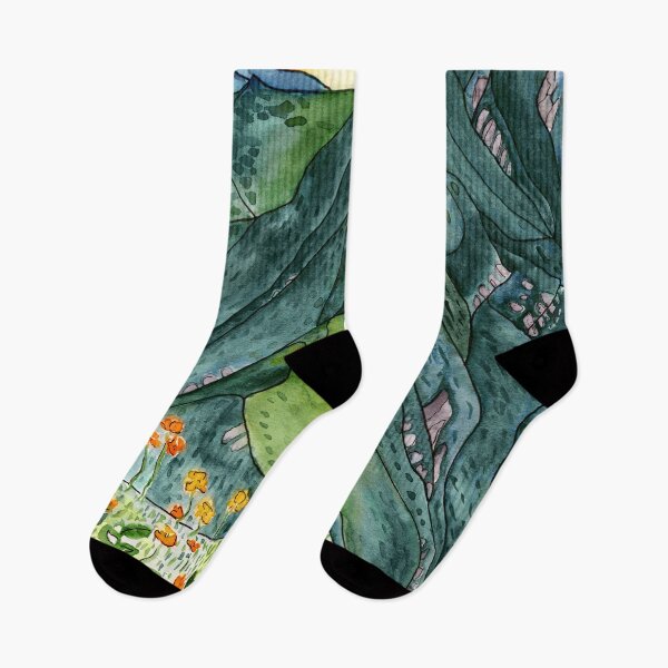 Item preview, Watercolor Mountain Range designed and sold by TigaTiga.