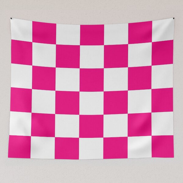 Item preview, Pink And White Checkered Print designed and sold by KCavender.