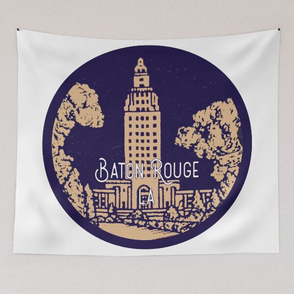 Item preview, Baton Rouge Vintage Decal designed and sold by Decal Mania.