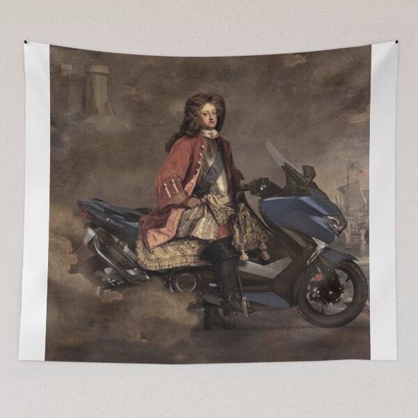 Item preview, A king on a scooter designed and sold by Bonit0.