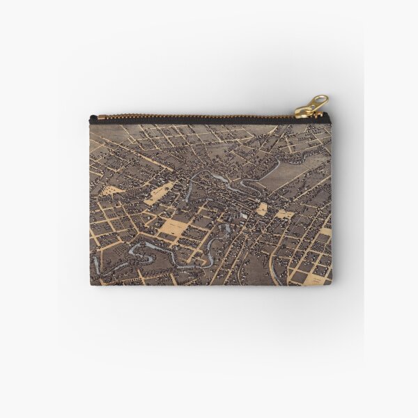 Item preview, Vintage Pictorial Map of San Antonio TX (1873) designed and sold by BravuraMedia.
