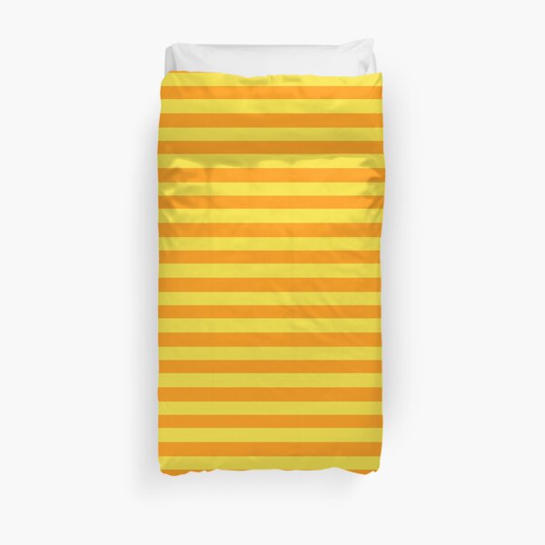 Duet Stripe - Yellow Duvet Cover