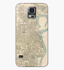 Vintage Map of Omaha Nebraska (1901) Case/Skin for Samsung Galaxy