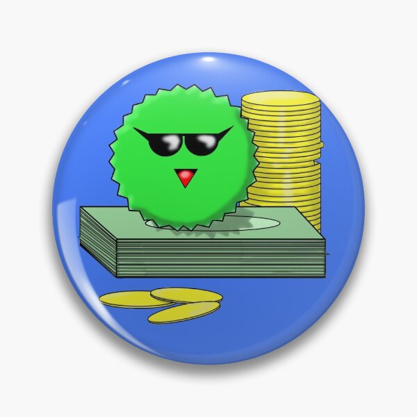 Item preview, Millionaire moss with lots of money, bills, coins and style. designed and sold by MossAbbys.