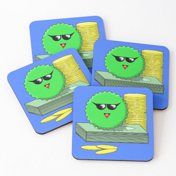 Item preview, Millionaire moss with lots of money, bills, coins and style. designed and sold by MossAbbys.