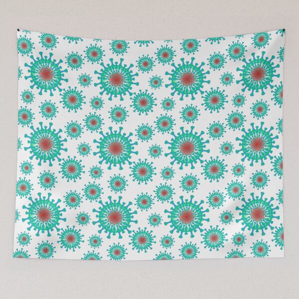 Item preview, Seamless texture - coronavirus designed and sold by Magazin-Brenda.