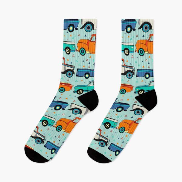 Item preview, Bright Vintage Trucks  designed and sold by TigaTiga.