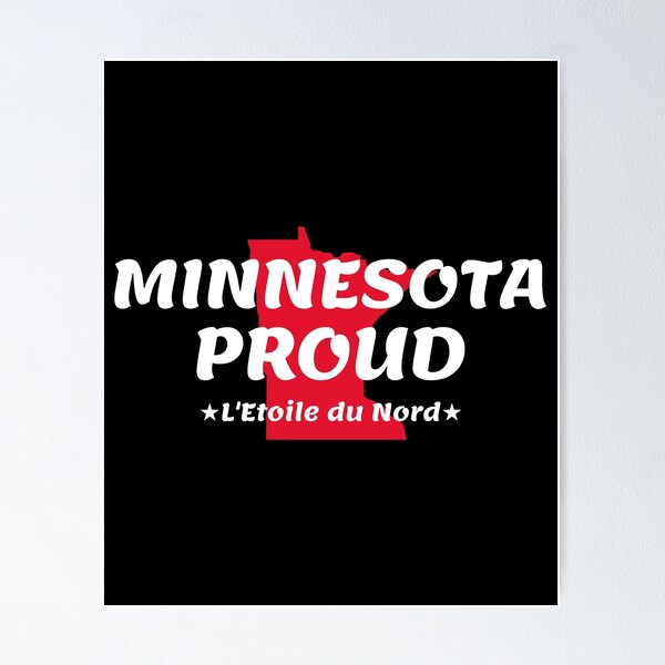 Item preview, Minnesota Proud State Motto L'Etoile du Nord design designed and sold by jakehughes2015.