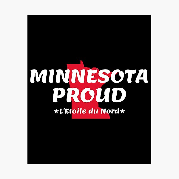 Item preview, Minnesota Proud State Motto L'Etoile du Nord design designed and sold by jakehughes2015.