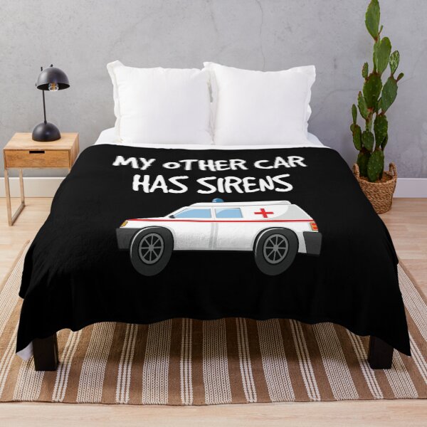 Item preview, Funny EMTs My Other Car Has Sirens design for Paramedics designed and sold by jakehughes2015.