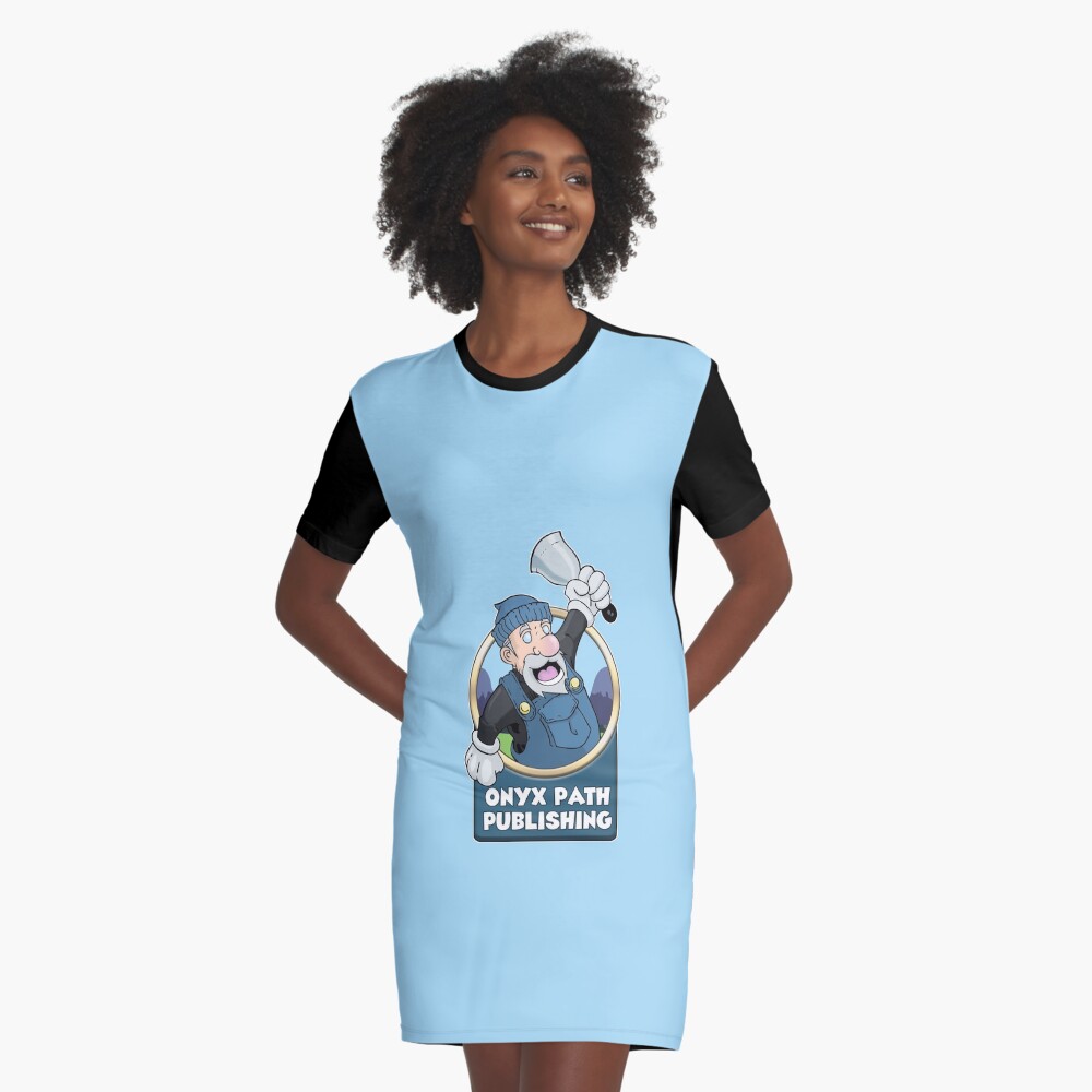 Item preview, Graphic T-Shirt Dress designed and sold by TheOnyxPath.