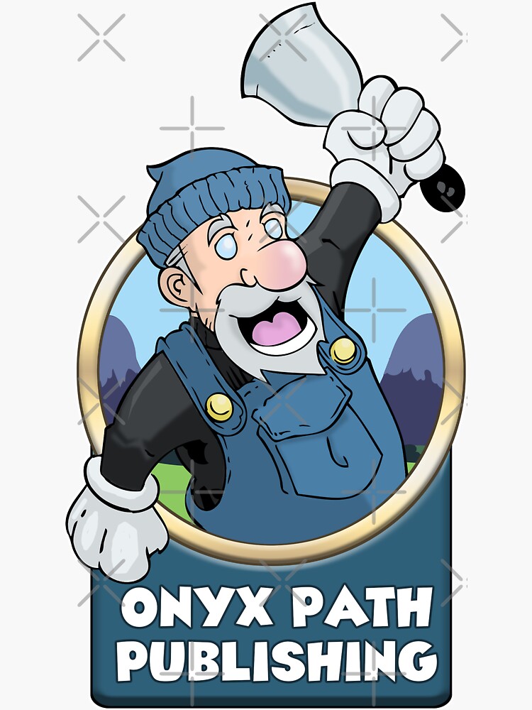 Thumbnail 3 of 3, Sticker, Happy Onyx Path 2020 designed and sold by TheOnyxPath.