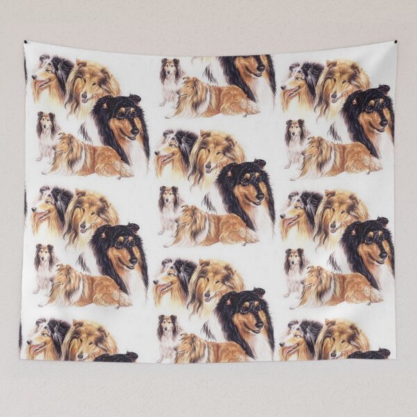 Item preview, Collie Montage designed and sold by BarbBarcikKeith.