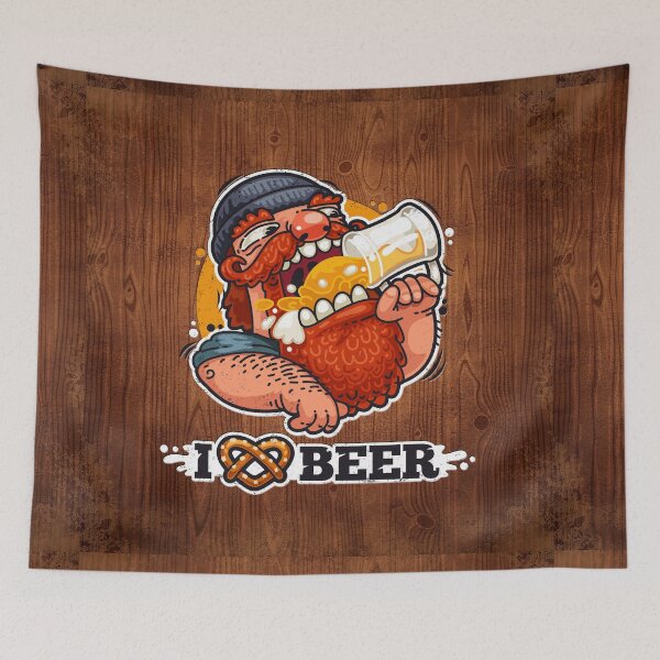 Item preview, Man Loves Beer designed and sold by Voysla.