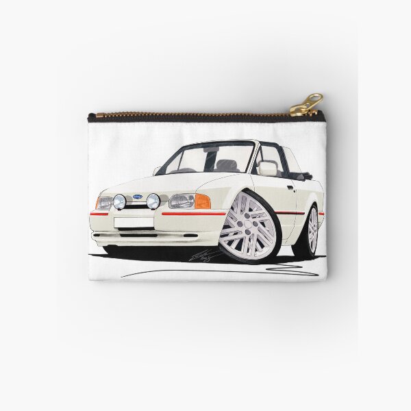 Item preview, Ford Escort XR3i Cabriolet (90 Spec) White designed and sold by Yeomans Cartoons.
