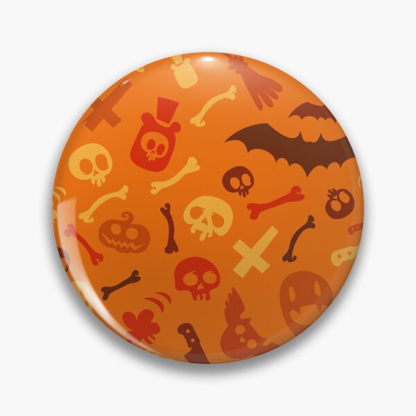 Item preview, Halloween Orange Pattern designed and sold by Voysla.