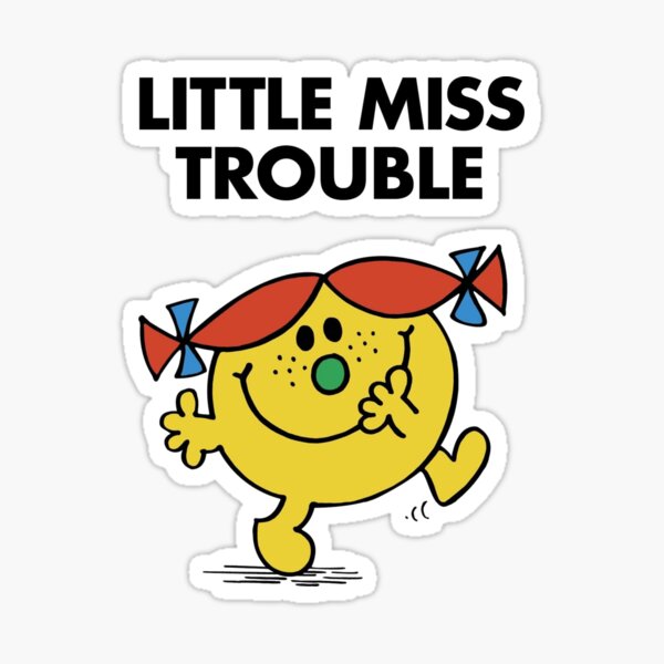 Item preview, Little Miss Trouble designed and sold by ewaedb.