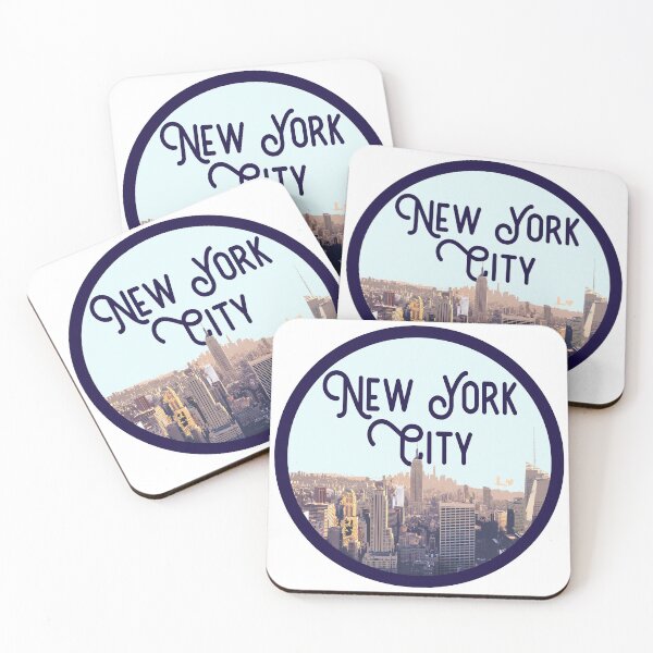 Artikelvorschau, NYC Skyline Aufkleber entworfen und verkauft von Decal Mania.