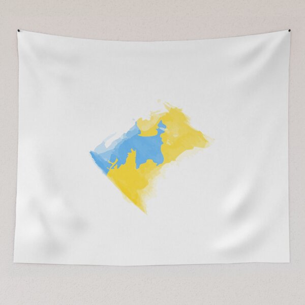 Item preview, Ukrainian flag with Crimean pinensula designed and sold by IuriiVlasenko.