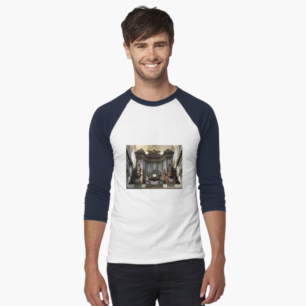 Item preview, Baseball ¾ Sleeve T-Shirt designed and sold by churchmouse.