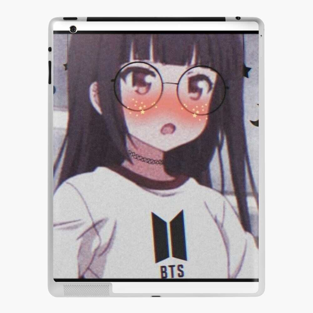 Anime Girl BTS iPad Case & Skin by Oeht