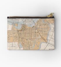 Vintage Map of Ottawa Canada (1915) Studio Pouch