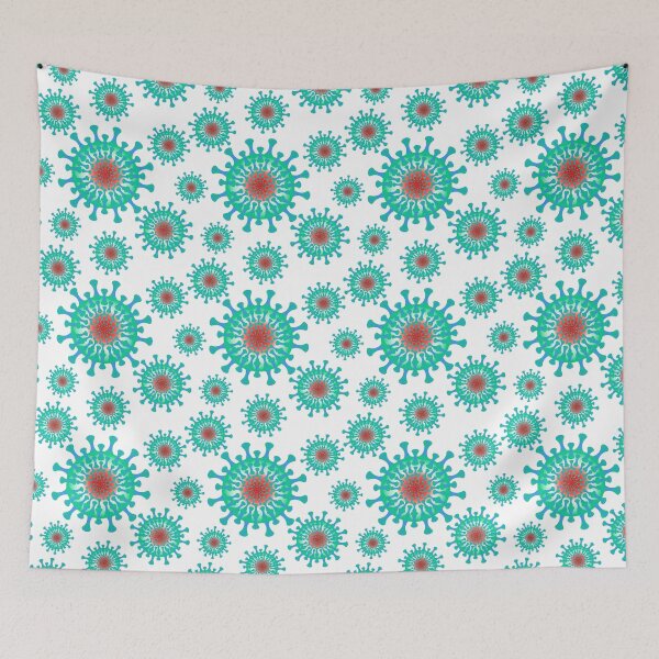 Item preview, Seamless texture - coronavirus designed and sold by Magazin-Brenda.