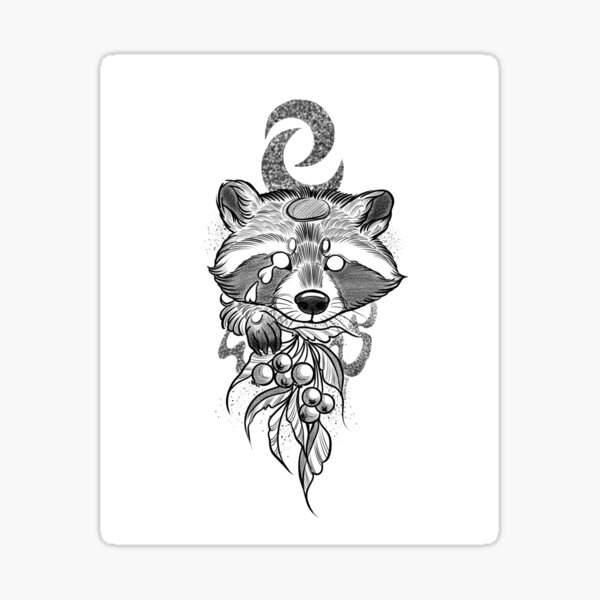 80 Raccoon Tattoo Designs For Men  Critter Ink Ideas