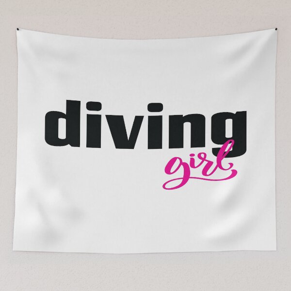 Item preview, Diving Girl Sport designed and sold by ProjectX23.