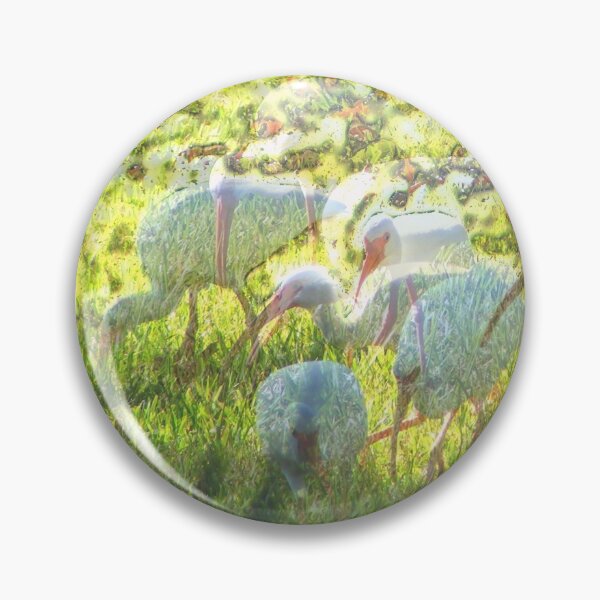 Artikelvorschau, Illusionäre Ibis-Herde entworfen und verkauft von kristalcurt.