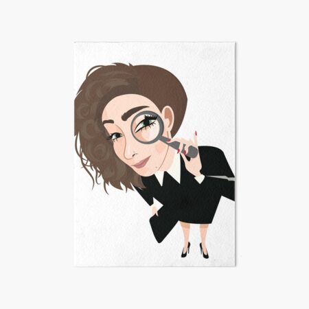 Neuroethicist Woman Art Board Print