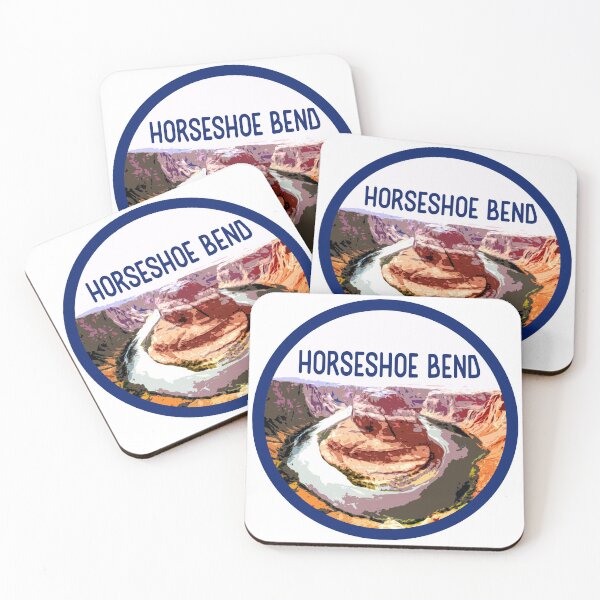 Item preview, Horseshoe Bend Decal designed and sold by Decal Mania.