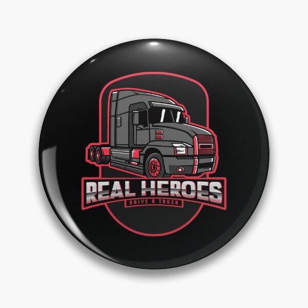 Item preview, REAL HEROES DRIVE A TRUCK designed and sold by BONMOTSSHOP.