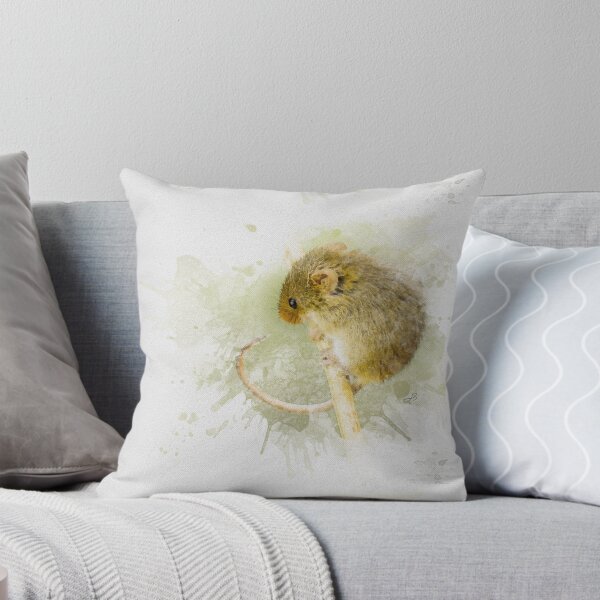 Artikelvorschau,  Harvest Mouse Aquarellfoto. entworfen und verkauft von Jane Stanley Photography.