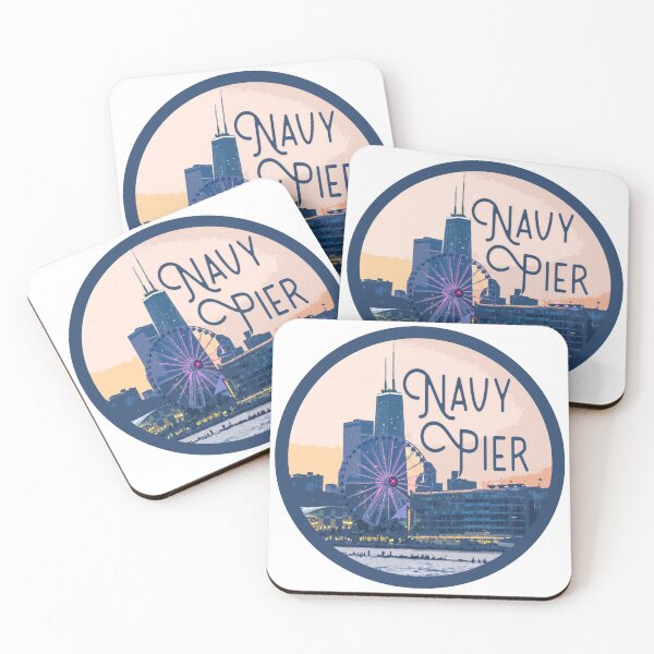 Item preview, Navy Pier Decal designed and sold by Decal Mania.