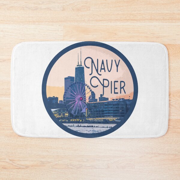 Item preview, Navy Pier Decal designed and sold by Decal Mania.