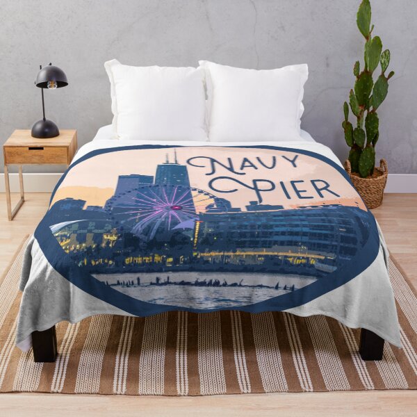 Item preview, Navy Pier Decal designed and sold by Decal Mania.