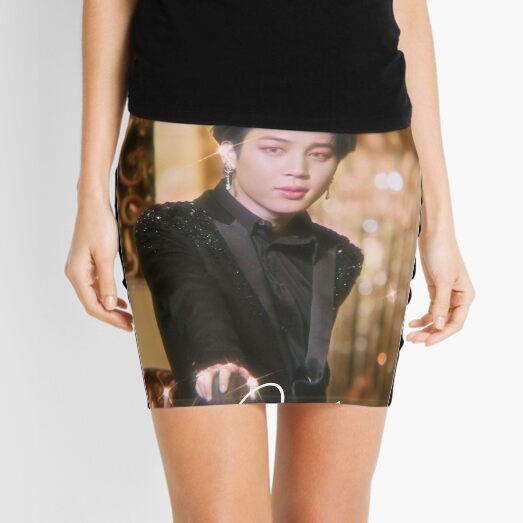 jimin - bts Mini Skirt for Sale by zeebanshee