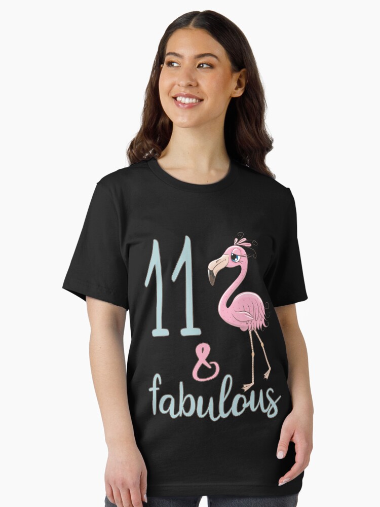 Kids 2 Year Old Bday Shirt Girl Fabulous Flamingo Gift Tee Kids 2 Year Old Bday Shirt Girl Fabulous Flamingo Gift Tee