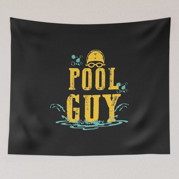 Item preview, Pool Guy distressed design pool party gift for boys men designed and sold by hadleydesigns.