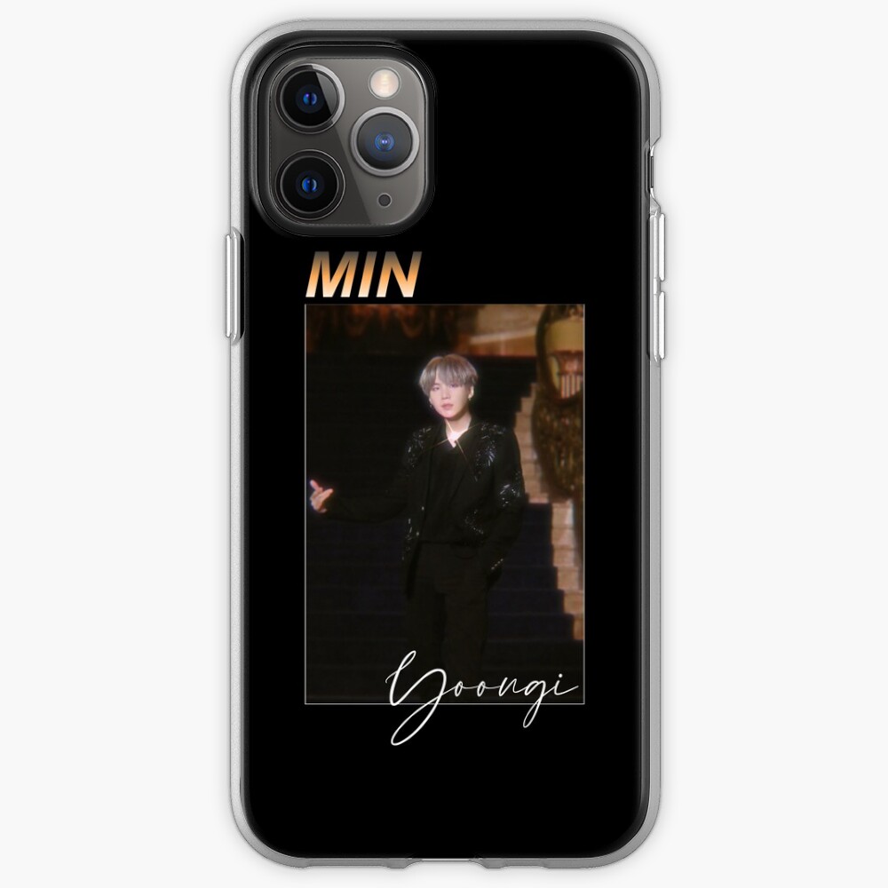 "Min Yoongi" iPhone Case & Cover by marisaurban Redbubble
