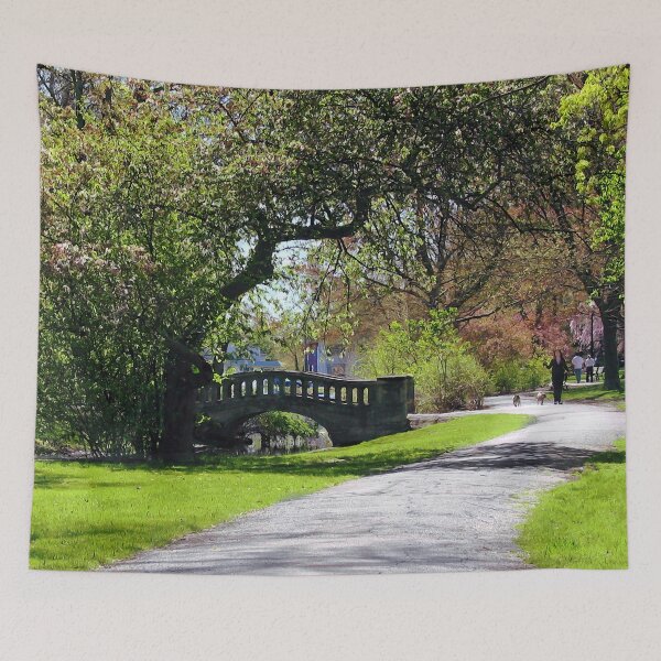 Item preview, Beautiful Spring Day to Walk the Dogs designed and sold by Susan Savad.