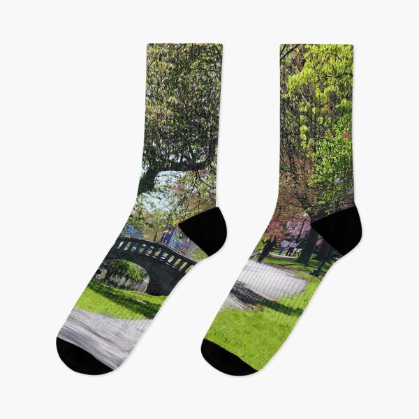 Item preview, Beautiful Spring Day to Walk the Dogs designed and sold by Susan Savad.