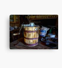 The Kitchen - Sir Donald Bradman's home - Temora NSW Canvas Print