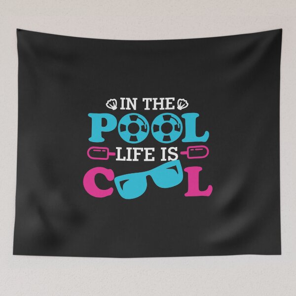 Item preview, Pool Life is Cool pool party sunglasses for kids men women designed and sold by hadleydesigns.