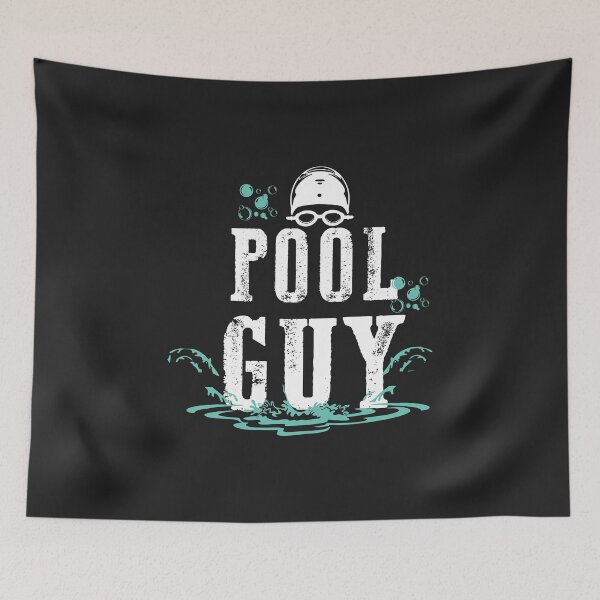 Item preview, Pool Guy distressed design pool party gift for men boys designed and sold by hadleydesigns.