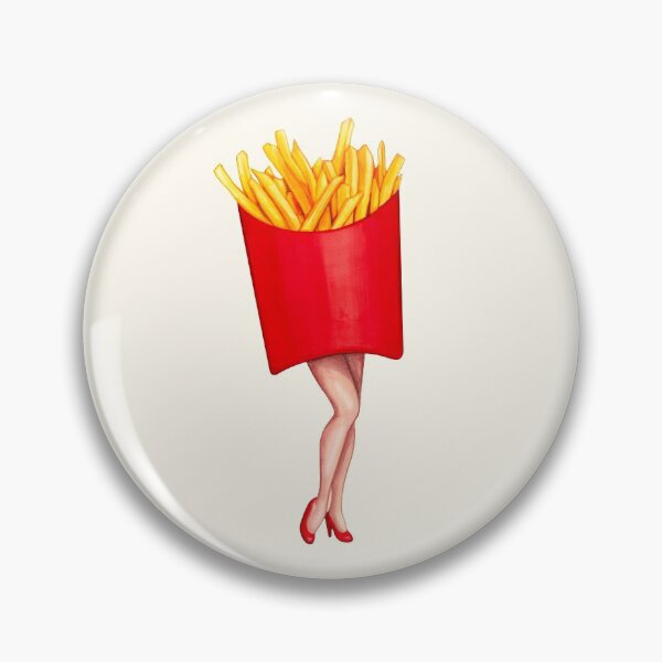 Aperçu de l'œuvre Fries Pin-Up créée et vendue par Kelly  Gilleran.