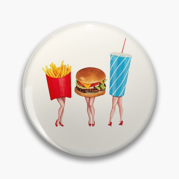Item preview, Combo Meal Pin-Ups designed and sold by Kelly  Gilleran.