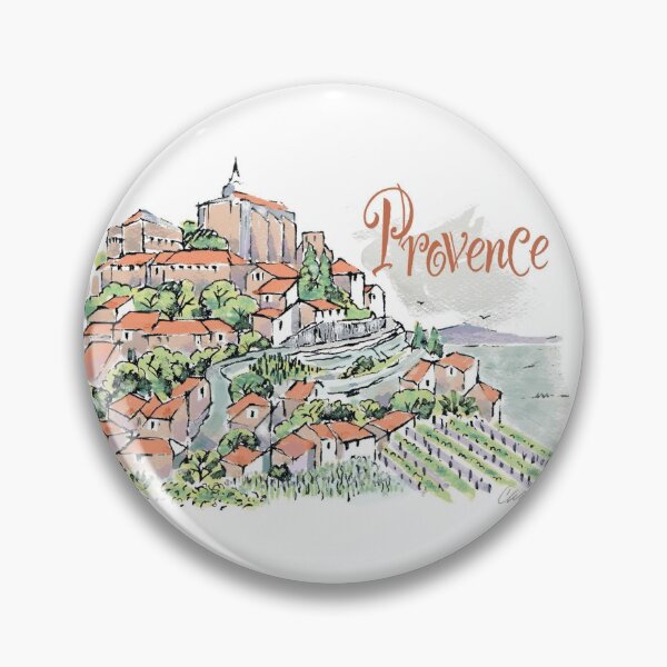 Item preview, Acuarela de Gordes Provence designed and sold by danastuff.